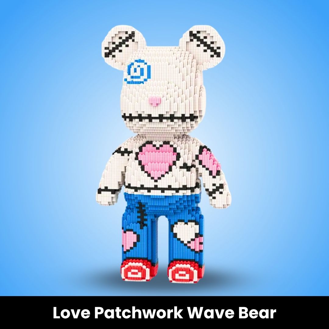 CUBZ™ Giant Buildable Brick Bear (3600+ pcs)